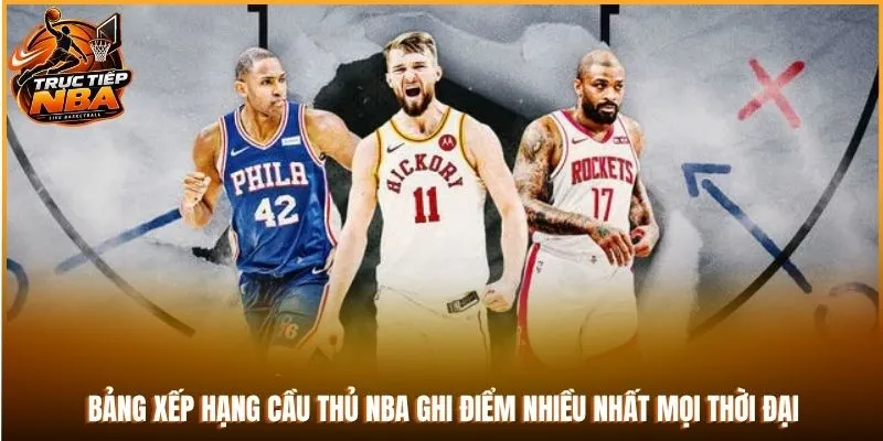 Bảng xếp hạng cầu thủ NBA ghi điểm nhiều nhất mọi thời đại