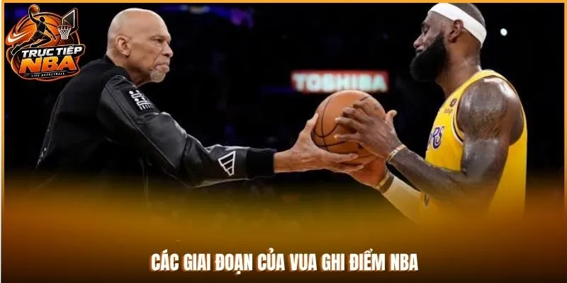 Các giai đoạn của vua ghi điểm NBA