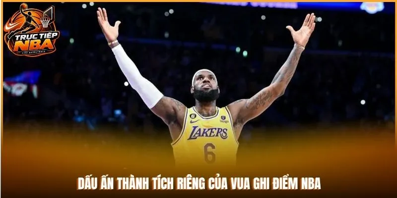 Dấu ấn thành tích riêng của vua ghi điểm NBA