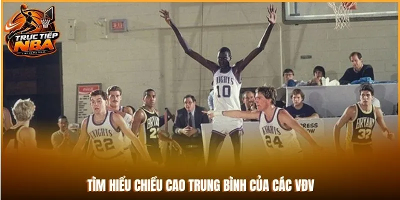 Tìm hiểu chiều cao trung bình của các VĐV